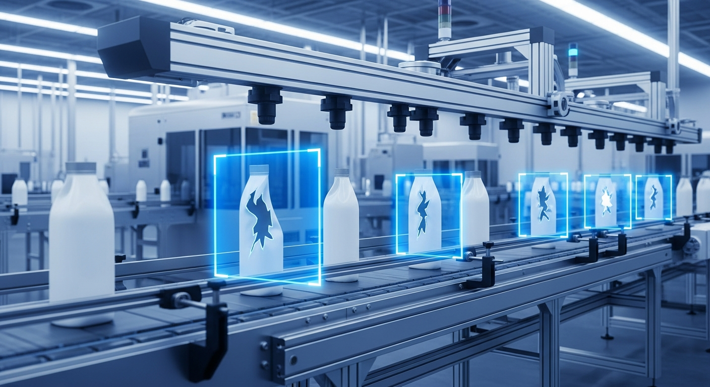 Defective Milk Bag Detection